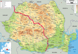 Route in Romania