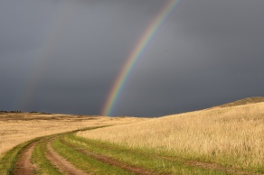 Regenbogen auf der Insel Olchon