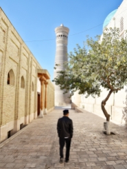 zum Beten in die Kalon Moschee